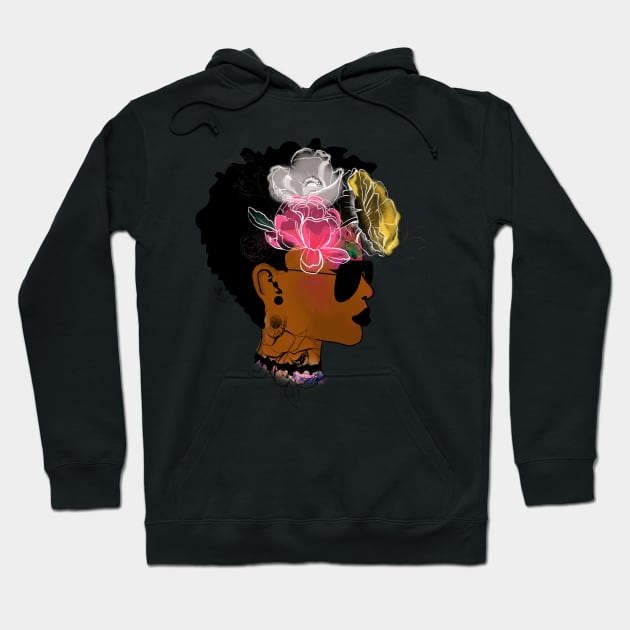 Afro Bliss Hoodie by digitaldoodlers